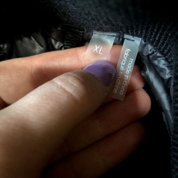 Calvin Klein Bomber Jacket Black XL - Picture 10 of 12